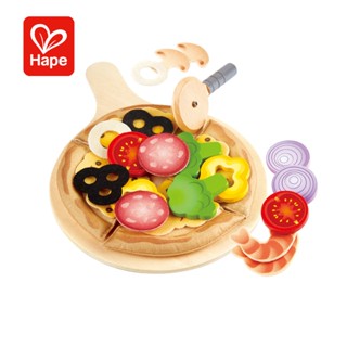 【德國Hape】美味披薩切切樂 玩具 兒童玩具 家家酒