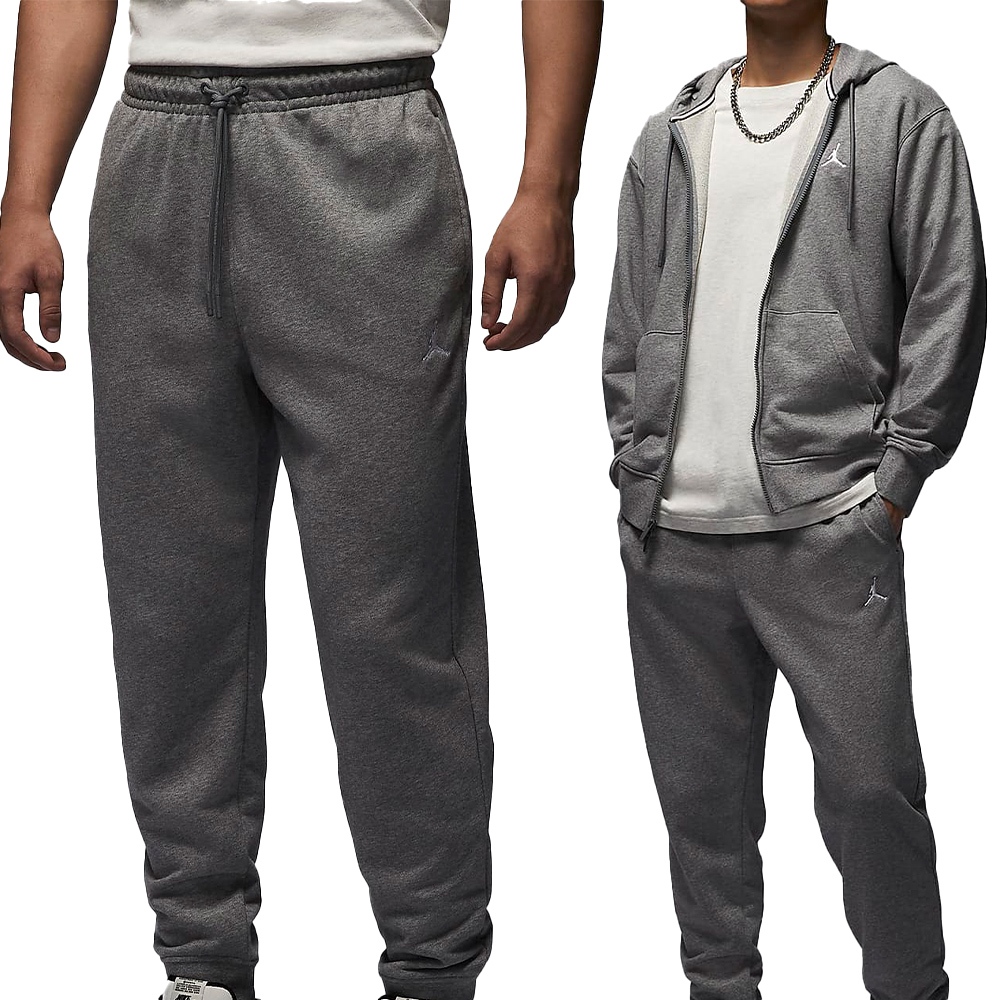 Nike J BRK FLC Pant LB 男款 灰色 運動 棉褲 縮口 喬丹 毛圈布 長褲 FV7280-091