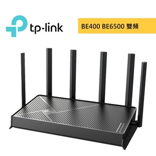 (Wi-Fi7)TP-Link Archer BE400 BE6500 wifi分享器 wifi7 雙頻 2.5G連接埠