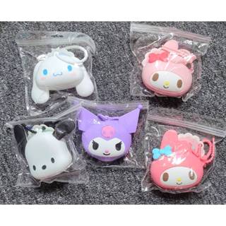 SANRIO 三麗鷗 美樂蒂 酷洛米 大耳狗 帕恰狗 矽膠零錢包 迷你零錢包 隨身包