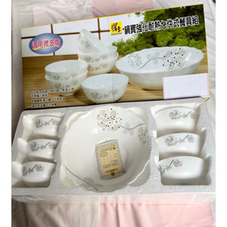 全新-鍋寶強化耐熱7件餐具組-大湯碗&小瓷碗#陶瓷餐具#陶瓷碗