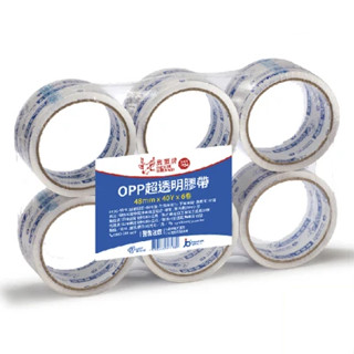 鹿頭牌 透明 封箱膠帶 6入 48mm 60mm 透明膠帶 OPP膠帶