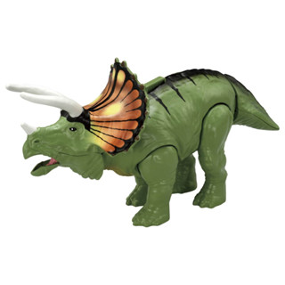 TAKARATOMY ANIA 冒險王國 大型三角龍 豬帽子模型玩具