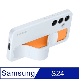 Samsung 三星Galaxy S24 5G 原廠立架式矽膠保護殼 ( 附指環帶 )
