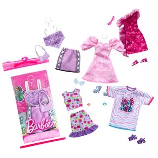 MATTEL 芭比時尚套裝與配件組合 Barbie 芭比 娃娃 正版 美泰兒
