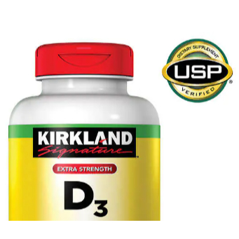 <現貨在臺(2027/06)>Kirkland Signature 柯克蘭 Costco Vitamin D3 維他命D