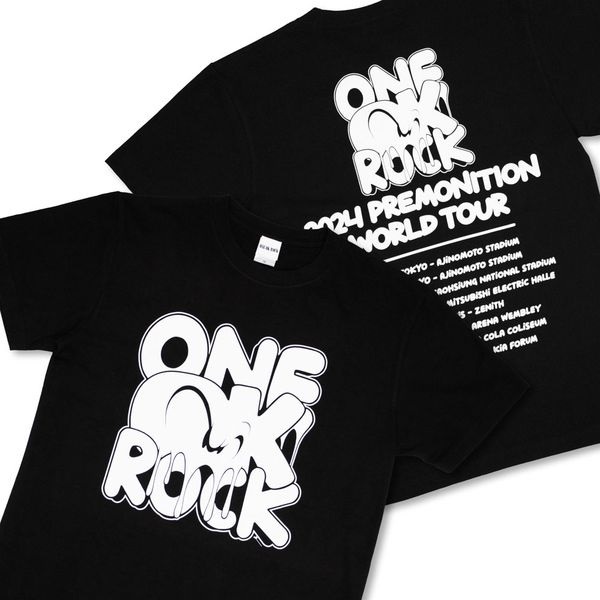 (特價)代購 受注 ONE OK ROCK 2024 WORLD TOUR LIVE 演唱會 T恤 短袖 A Q版 骨頭