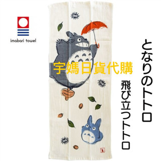 日本製 今治毛巾 龍貓紗布 長毛巾