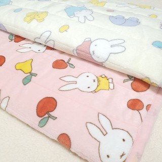 日本西川Miffy 法蘭絨幼稚園午睡墊 平鋪式嬰兒床套床包 保暖睡墊床墊70*120米飛兔 史奴比snoopy