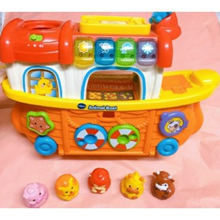 8折售） Vtech諾亞方舟 學習組（原買$1399）聲光 嘟嘟 動物 嘟嘟車
