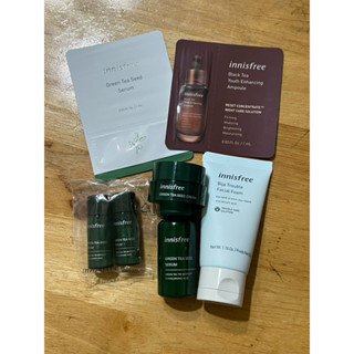 ［現貨出清］Innisfree悅詩風吟 旅行組 套裝 香榧鬥荳洗面乳 綠茶籽保濕精華 綠茶籽保濕面霜乳霜