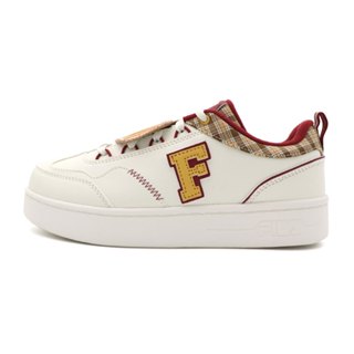 Fila Costume 白紅 皮革 厚底 運動 休閒 萬聖節 板鞋 女款 J2782【新竹皇家5-C902Y-729】