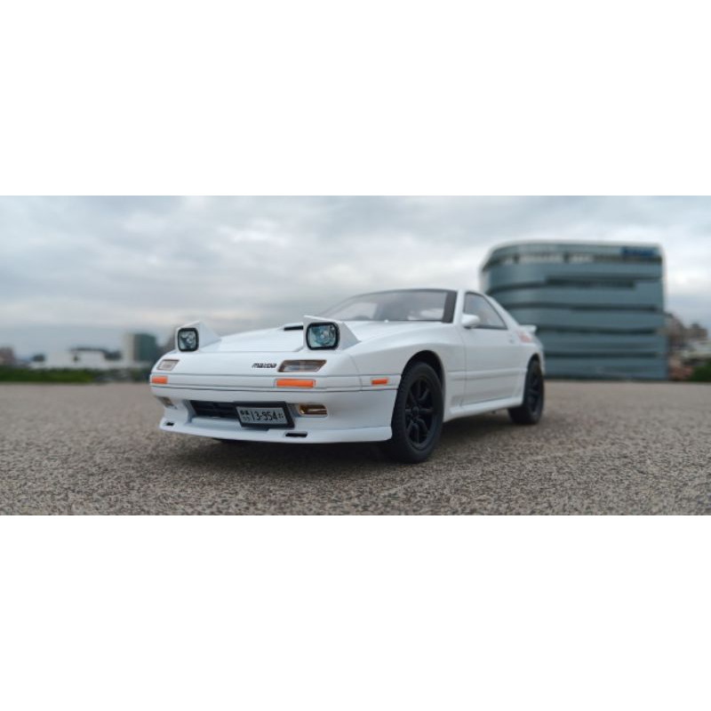 1/24 MAZDA RX-7 FC3S 頭文字D 合金車 模型車