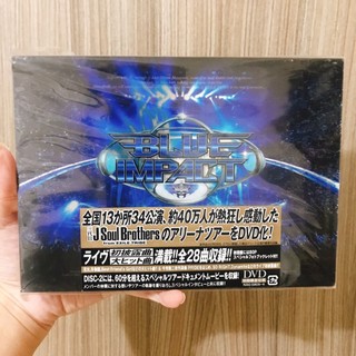 三代目 J Soul Brothers BLUE IMPACT LIVE DVD 附寫真書 全新