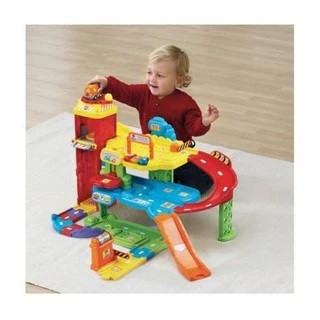 【Hello Baby臺南玩具出租】【Vtech - 嘟嘟趣味停車場】