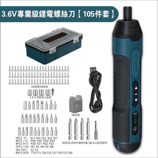 全新牧田款電動螺絲刀 3.6V 四擋調節 扭力調節 USB小型多功能螺絲起子 拆卸螺絲 鋰電起子 起子幾