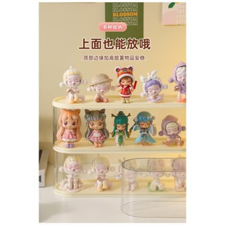 臺灣出貨 泡泡瑪特 公仔 盲盒 收納盒 展示架 壓克力展示盒 防塵盒 手辦收納盒 (一層裝) [現貨熱銷]