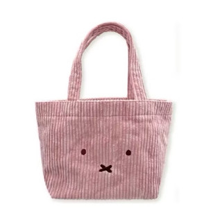限時優惠 日本正版 miffy 米飛 燈芯絨 手提袋 手提包