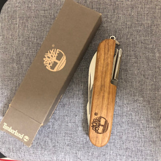 timberland 瑞士刀 多用途工具刀 全新 木質感