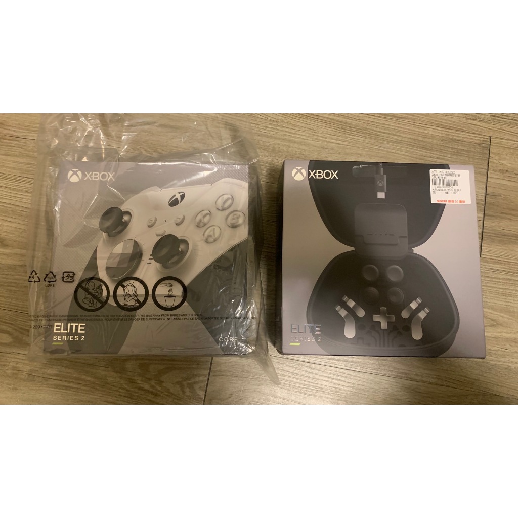 Microsoft 微軟 XBOX Elite Series 2 白色 + 配件包 菁英手把 無線控制器 輕裝版