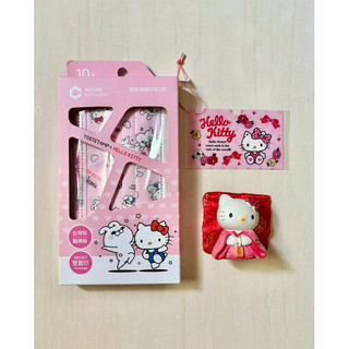 Hello Kitty 周邊商品 HELLO KITTY X YOSISTAMP 醫療防護口罩 公仔 卡套