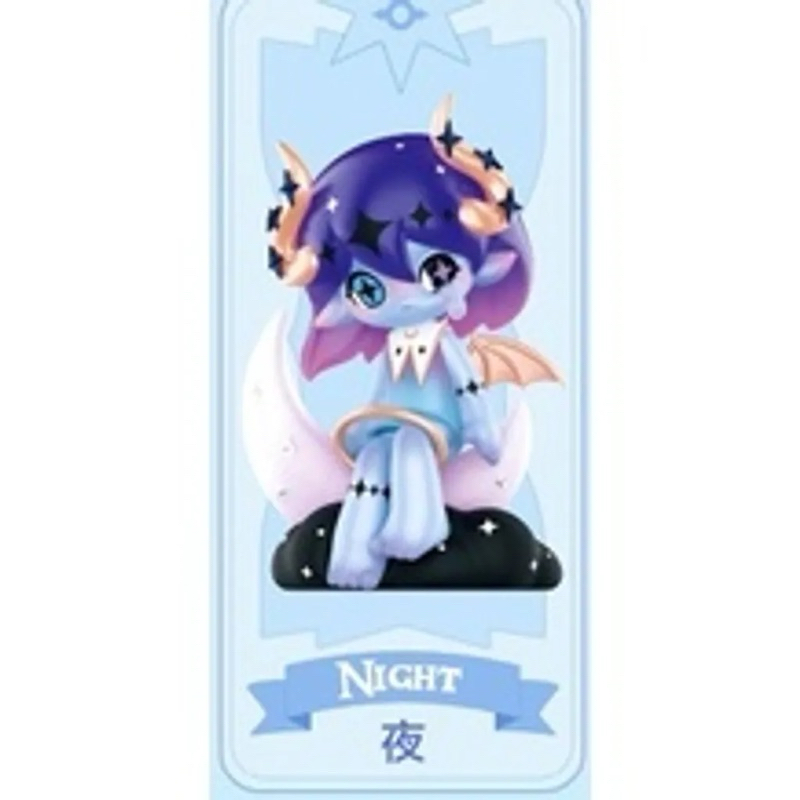 泡泡瑪特 自然元素 AZURA 夜