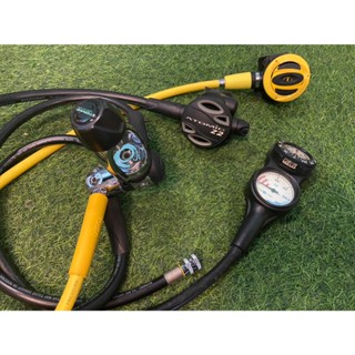 Atomic Z2 調節器組 TUSA 備二 二用錶 8-9成新 1年保固 潛水 調節器