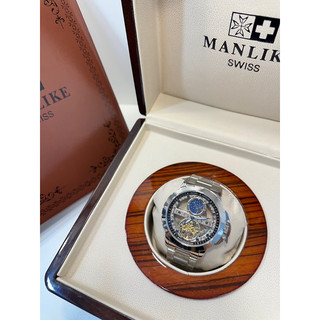 官方專櫃正品【Manlike 曼莉萊克】高階單橋機械手錶M71635AAS原價68800