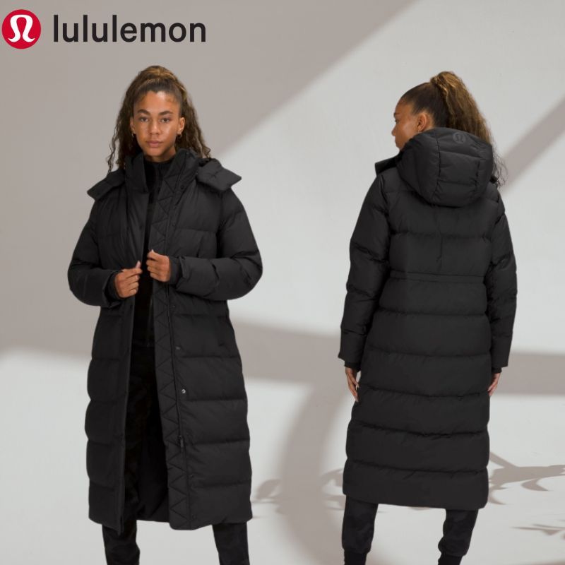 (PSM街頭潮流選)加拿大運動第一品牌 LULULEMON Wunder Puff 女士長款羽絨外套