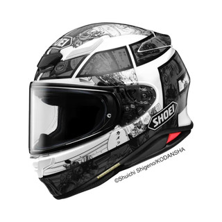 SHOEI Z-8 BRBRL TC-6 白灰 バリバリ伝説 全罩式安全帽 進口帽 附發票