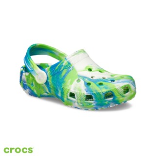 Crocs 卡駱馳 (童鞋) 經典夜光大理石花紋大童克駱格 classic Glow Marbl-210718-4TL