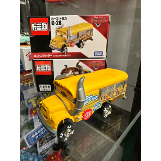 現貨～日本🇯🇵TOMICA CARS 汽車總動迪士尼 C-28瘋狂麥斯校車