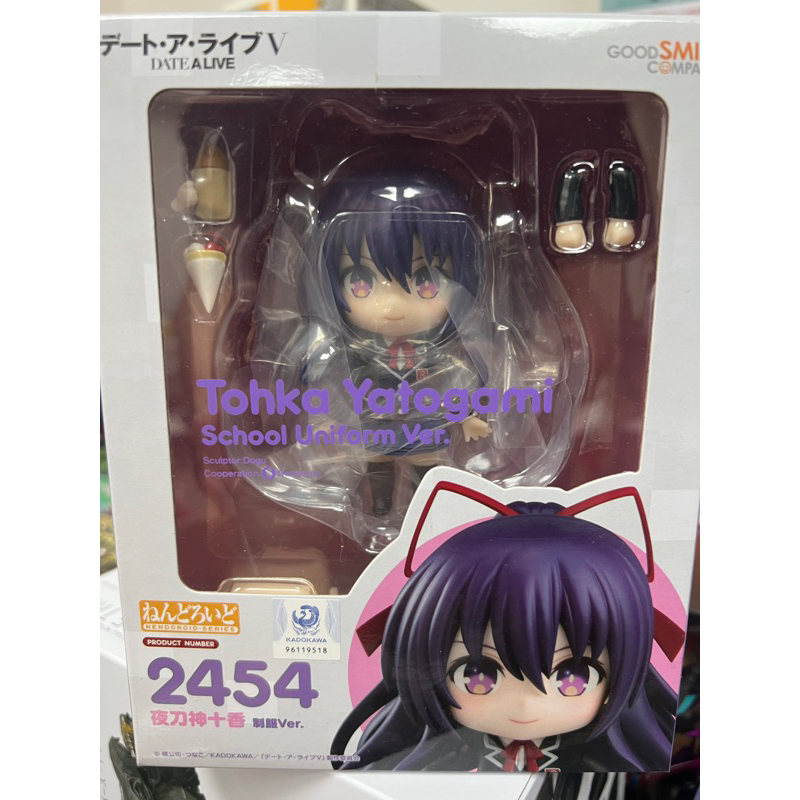 GSC 黏土人 2454 約會大作戰 DATE A LIVE 夜刀神十香 制服Ver