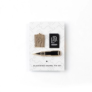 美國 BLACKWING《BluePrint 搪瓷別針套組》｜明進文房具