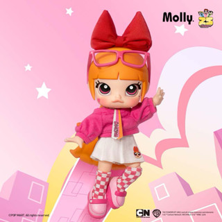 官方正版POPMA泡泡瑪特 POP MART 泡泡瑪特 MOLLY 飛天小女警 可動人偶 公仔 臺灣出貨 現貨