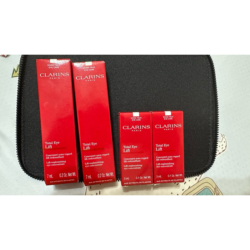 全新 CLARINS 克蘭詩 全效緊緻眼霜3ML 7ml 賽車眼霜
