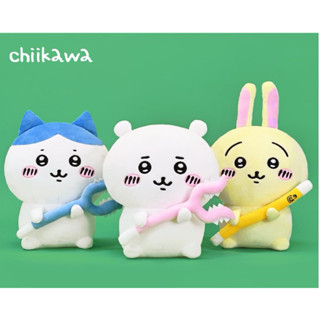 現貨chiikawa吉伊卡哇討伐棒款正版授權16吋娃娃大抱枕烏薩奇/吉伊卡哇/小八