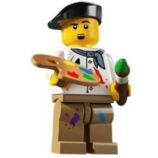LEGO 樂高 8804 第四代 人偶包 14號 畫家 藝術家