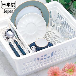 日本製 碗籃收納架 瀝水碗籃 碗盤 杯子 收納架 廚房收納架