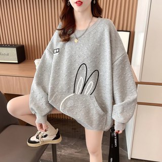 胖胖美依 秋冬上衣 大碼上衣 中尺碼外套M-2XL包領提花中長款個性拉鍊薄款長袖衛衣TCF02-18118.
