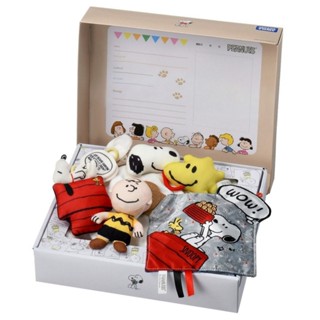 預購★姆姆日貨★ TAKARA TOMY 史奴比 安撫玩具 禮盒 彌月禮 安撫娃娃 禮盒組 嬰兒 日本代購 滿月禮