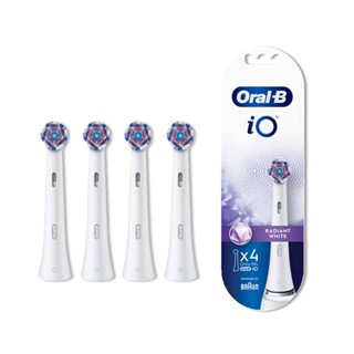 【德國百靈Oral-B】歐樂B iO微震美白刷頭(1盒4支) (iO RB WW)｜適用於 io系列牙刷