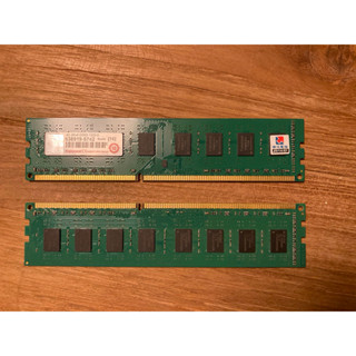 二手│創見DDR3-1333 U-DIMM 4GBX2桌機記憶體