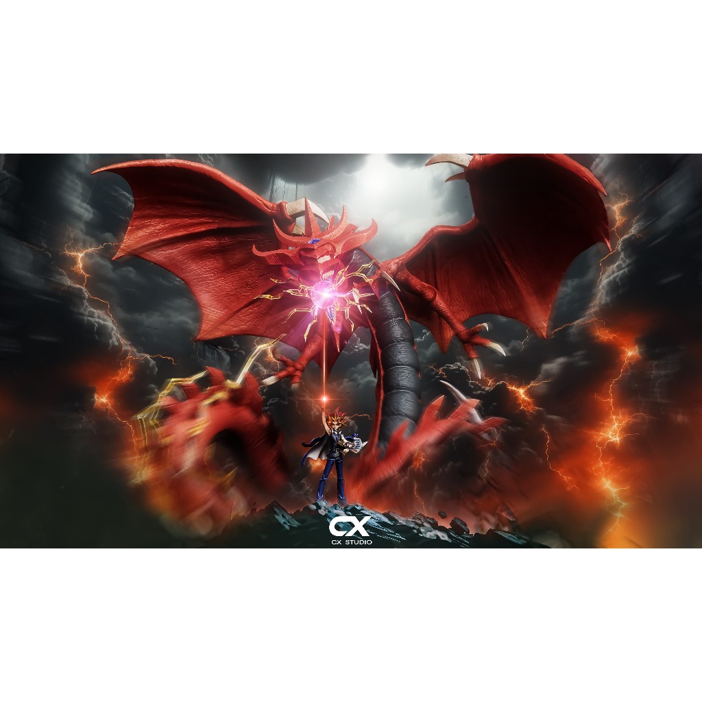 GK預購 CX 工作室 遊戲王 天空龍 稚熱gk公仔模型 AB11402
