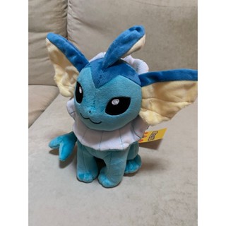 全新 正版 寶可夢 水伊布 20cm 娃娃 抱枕 絨毛玩具 皮卡丘 神奇寶貝 熊嗨星夾取物 兒童 生日禮物
