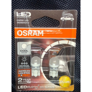 OSRAM 歐司朗 T10 W5W LED 6000K DW 4.0 一組兩顆 保固2年 2024 11最新版