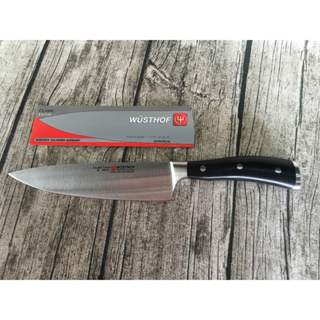 小口米 德國代購 德國三叉牌 Wusthof Classic Ikon Creme 主廚刀 菜刀 20cm