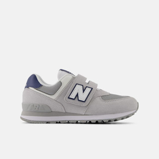 New Balance 574 系列 中大童 休閒鞋 灰 PV574ESB-W