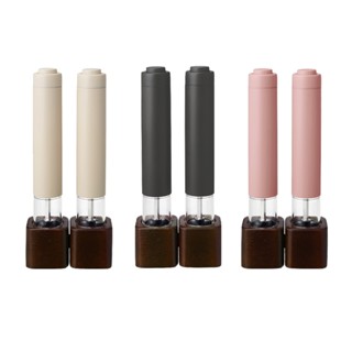 recolte 日本麗克特 Salt & Pepper Mill Mini 電動研磨器 陶瓷 研磨 胡椒 總代理公司貨