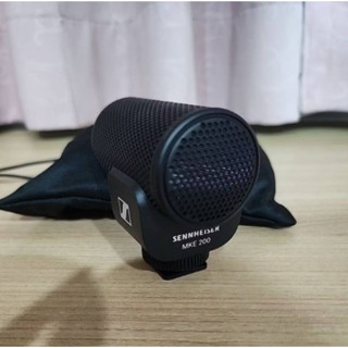 ［Sennheiser森海塞爾］指向型麥克風套組MKE200 附贈兔毛防風套，相機線一條，手機連接線一條
